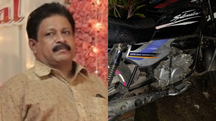 കടയിൽ നിന്ന് സാധനങ്ങൾ വാങ്ങി വരുമ്പോൾ അപകടം; കായംകുളത്ത് ബൈക്കിൽ നിന്നും വീണ് 59കാരൻ മരിച്ചു