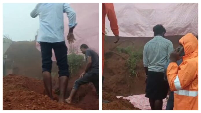 ഇടുക്കിയിൽ മണ്ണിടിഞ്ഞ് വീണ് 2 മരണം; കെട്ടിട നിർമാണത്തിനിടെ മണ്ണെടുക്കുന്നതിനിടെ അപകടം