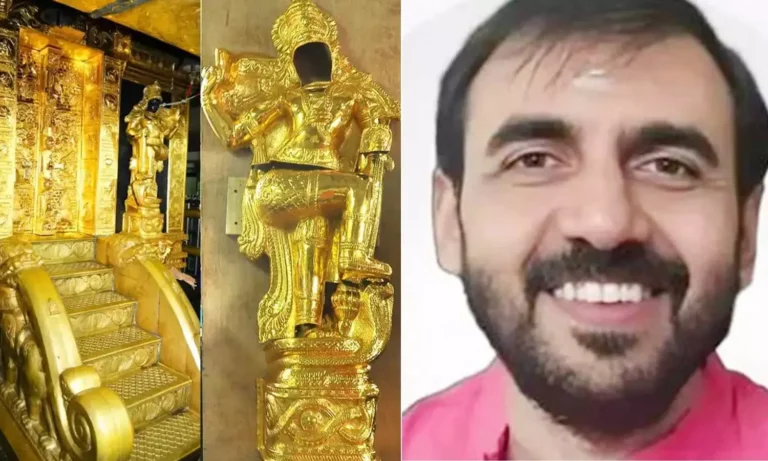ശബരിമല സ്വർണപ്പാളി കവർച്ച;ഉണ്ണികൃഷ്ണൻ പോറ്റിയടക്കം 10 പ്രതികൾ