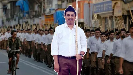 Panchayat official suspended for participating in RSS centenary celebrations