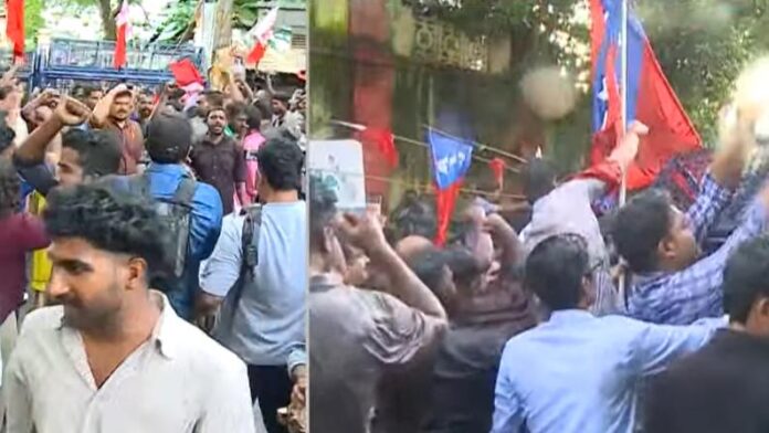 'ശിവൻകുട്ടിയെ തെരുവില് നേരിടും'; അനുനയത്തിനില്ലാതെ സിപിഐ യുവജന സംഘടന, പ്രതിഷേധ മാർച്ച് 'ശിവൻകുട്ടിയെ തെരുവില് നേരിടും'; അനുനയത്തിനില്ലാതെ സിപിഐ യുവജന സംഘടന, പ്രതിഷേധ മാർച്ച്