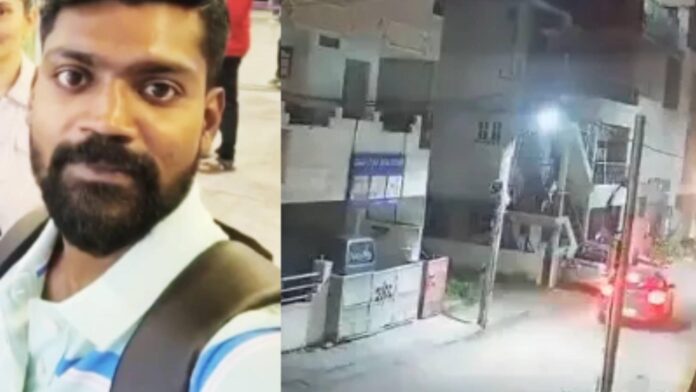 ബെംഗളൂരുവില്‍ യുവാവിനെ പിന്തുടര്‍ന്ന് കാറിടിപ്പിച്ച് കൊന്നത് മലയാളി, കശ്മീരിയായ ഭാര്യയും അറസ്റ്റില്‍