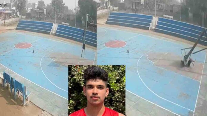 പരിശീലനത്തിനിടെ ബാസ്കറ്റ്ബോള് പോസ്റ്റ് വീണ് ദേശീയ കൗമാര താരത്തിന് ദാരുണാന്ത്യം പരിശീലനത്തിനിടെ ബാസ്കറ്റ്ബോള് പോസ്റ്റ് വീണ് ദേശീയ കൗമാര താരത്തിന് ദാരുണാന്ത്യം