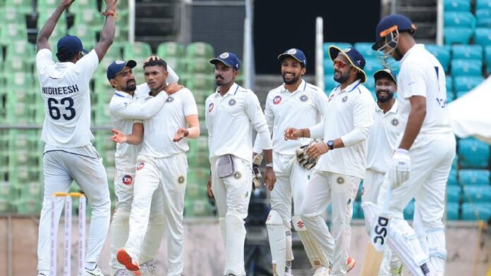 രഞ്ജി ത്രില്ലർ; പിടികൊടുക്കാതെ മധ്യപ്രദേശ്, ഒടുവിൽ കേരളത്തിന് സമനില