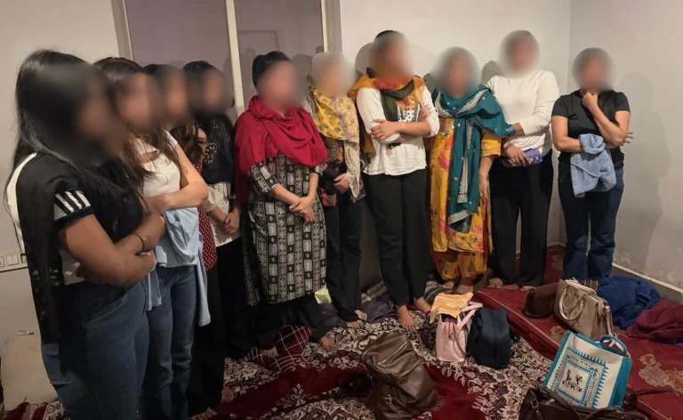 സ്പായില്‍ റെയ്ഡ്‌;  പെൺവാണിഭ സംഘം പിടിയിൽ;ഒൻപത് യുവതികളെ മോചിപ്പിച്ച് പോലീസ്