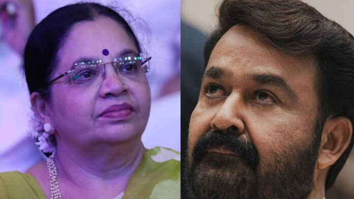 'താന്‍ എന്താണ് ചെയ്യുന്നതെന്ന് ഒരു നിമിഷം പോലും അദ്ദേഹം ചിന്തിച്ചില്ല'-മോഹന്‍ലാലിനെ വിമര്‍ശിച്ച് ഭാഗ്യലക്ഷ്മി