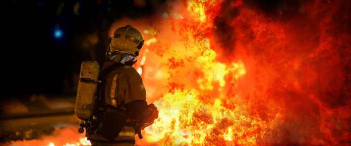 car fire