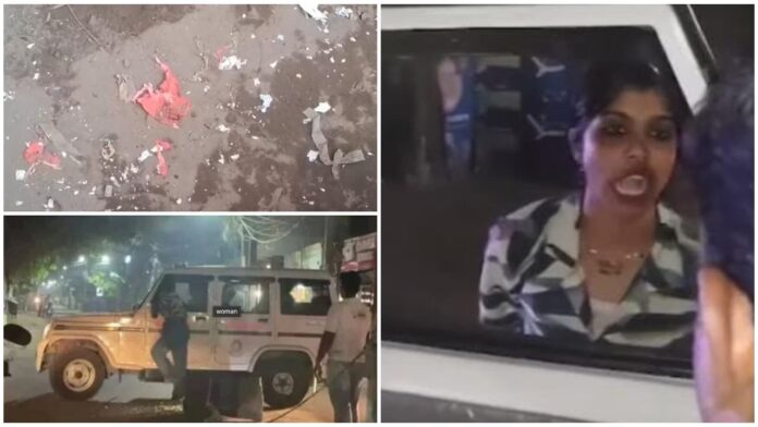 വാടക വീട്ടിൽ നിന്നുള്ള പുക കണ്ട് നാട്ടുകാർ ഓടിക്കൂടി, പറവൂരിൽ രാത്രി കാറിലെത്തിയ യുവതി അടക്കമുള്ള നാലംഗ സംഘത്തിന്‍റെ പരാക്രമം, ഏറ്റുമുട്ടൽ