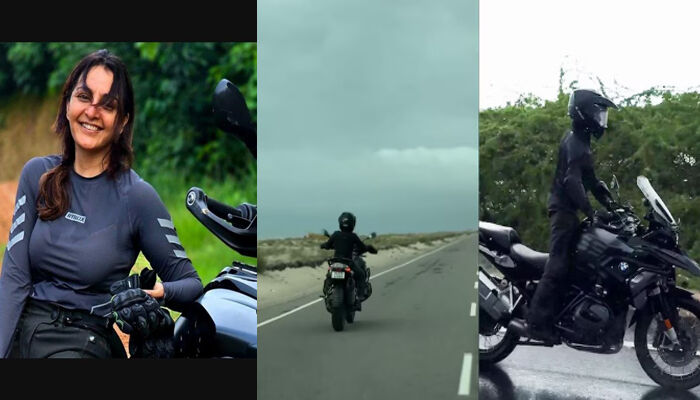 'അമ്പോ..തീ'; റൈഡർ സ്യുട്ട് ധരിച്ച് ജർമ്മൻ ബൈക്കിൽ കുതിച്ചോടുന്ന മലയാളത്തിന്റെ സ്വന്തം നടി; ഒന്ന് തിരിഞ്ഞ് നോക്കിയതും അമ്പരപ്പ്; ധനുഷ്കോടി ചുറ്റിയടിച്ച് മഞ്ജു വാര്യർ; ഏറ്റെടുത്ത് ആരാധകർ