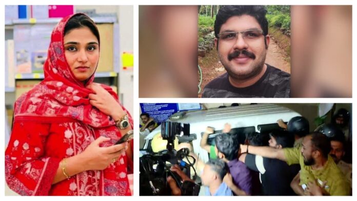 ദീപക്കിന്റെ ആത്മഹത്യ: പ്രതി ഷിംജിത മുസ്തഫ 14 ദിവസം റിമാൻഡിൽ, മഞ്ചേരി ജയിലിന് മുന്നിൽ പ്രതിഷേധിച്ച് യൂത്ത് കോൺ​ഗ്രസ് പ്രവർത്തകർ