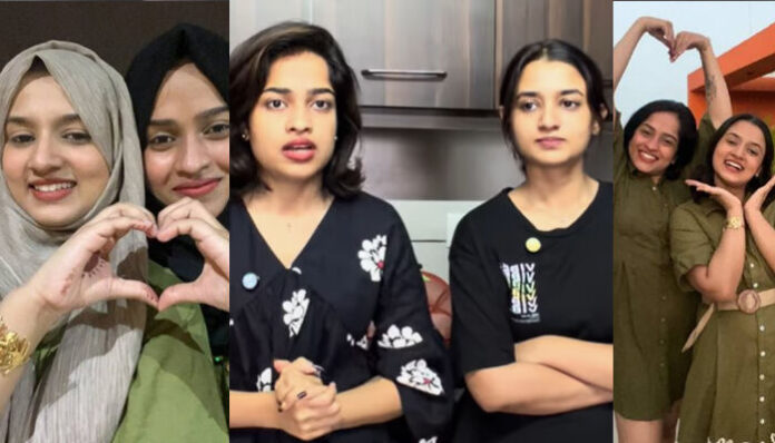 'രണ്ടുപേരേയും ഒരുമിച്ച് കല്യാണം കഴിക്കണമെന്നാണ് അയാള്‍ പറയുന്നത്; ഞങ്ങള്‍ പോകുന്നിടത്തെല്ലാം അയാള്‍ വന്ന് ശല്യം ചെയ്യുകയാണ്; 2024 മുതല്‍ നിരന്തരം ശല്യം ചെയ്യുന്നു; പരാതി നല്‍കി'; ഇനി എല്ലാം നിയമത്തിന്റെ രീതിക്ക് പോകട്ടെയെന്ന് ആദില-നൂറ