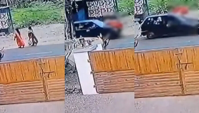 പത്തനംതിട്ടയില്‍ അമിതവേഗത്തിലെത്തിയ കാര്‍ സ്ത്രീകള്‍ക്ക് നേരെ ഇടിച്ചു കയറി ഒരാള്‍ മരിച്ചു; ഒപ്പമുണ്ടായിരുന്ന കുഞ്ഞിന് അത്ഭുതരക്ഷ
