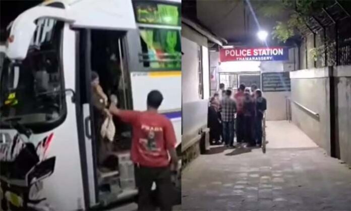 'കുട്ടിയുടെ കാല് വലിച്ചു, ഫോണ്‍ എടുത്തോണ്ട് പോയി'; താമരശ്ശേരി ചുരത്തില്‍ വിനോദയാത്രാ സംഘത്തിന് നേരെ ആക്രമണം; നാല് പേര്‍ പിടിയില്‍