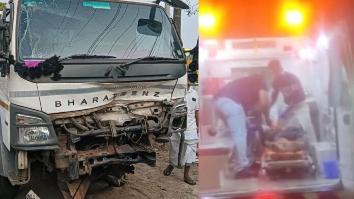കോഴിക്കോട്ട്‌ ലോറിയും കാറും കൂട്ടിയിടിച്ച്‌ നാല് പേർക്ക് ദാരുണാന്ത്യം