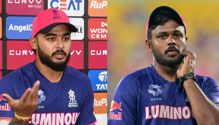 കോലിയേയും രോഹിത്തിനെയുംപോലെ പകരക്കാരനില്ലാത്ത താരം; സഞ്ജുവിന് പകരം മറ്റൊരു താരത്തെക്കുറിച്ച് ചിന്തിക്കാന്‍പോലും കഴിയില്ല';  രാജസ്ഥാന്‍ വിട്ട് ചെന്നൈയില്‍ എത്തിയ മുന്‍ നായകനെ വാനോളം പുകഴ്ത്തി ക്യാപ്റ്റന്‍ റിയാന്‍ പരാഗ്