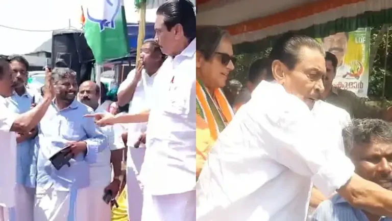 ശശി തരൂരിനൊപ്പം ഫോട്ടോ എടുക്കാന്‍ ശ്രമം; ഭിന്നശേഷിക്കാരനായ കോണ്‍ഗ്രസ് പ്രവര്‍ത്തകനെ മര്‍ദ്ദിച്ച് ഇടുക്കി ഡിസിസി പ്രസിഡന്റ്;  പ്രവര്‍ത്തകനെ രക്ഷിക്കാന്‍ എത്തിയ പ്രാദേശിക നേതാക്കള്‍ക്ക് നേരെയും ആക്രോശം; ദൃശ്യങ്ങള്‍ പുറത്ത്‌