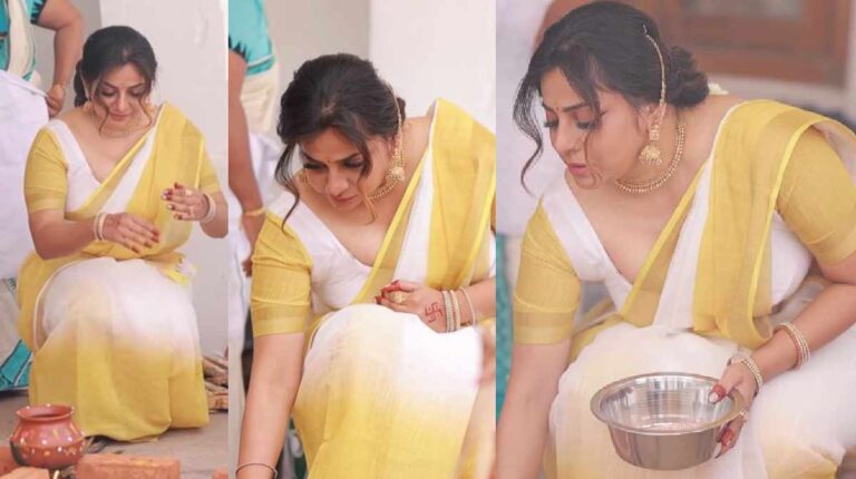 തന്റെ വസ്ത്രങ്ങളോ ഭാവങ്ങളോ ഏതെങ്കിലും ഭക്തരെ വേദനപ്പിച്ചിട്ടുണ്ടെങ്കില്‍ ക്ഷമ ചോദിക്കുന്നു; ആറ്റുകാല്‍ പൊങ്കാല ദൃശ്യങ്ങളില്‍ കൈ കൂപ്പി കണ്ണ് നിറഞ്ഞ് മാപ്പ് പറഞ്ഞ്‌ അന്നാ രാജന്‍
