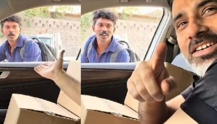 'എനിക്ക് ആ ഭക്ഷണം വേണ്ട സര്‍, അത് കിട്ടാത്ത കുറേ പേരെ ഞാനിവിടെ കണ്ടു, അവര്‍ക്ക് കൊടുക്കു'; വഴിയില്‍ തടഞ്ഞ നിര്‍ത്തി സമ്മാനങ്ങള്‍ നീട്ടിയ വിദേശ യൂട്യൂബറെ ഞെട്ടിച്ച് മലയാളി യുവാവ്;  ഇതാണ് റിയല്‍ 'കേരള സ്റ്റോറി'!  'ഫ്രീയായി കിട്ടുന്നതിന് പിന്നാലെ പോകുന്നവര്‍ ഇത് കാണുക' എന്ന് കമന്റുകള്‍