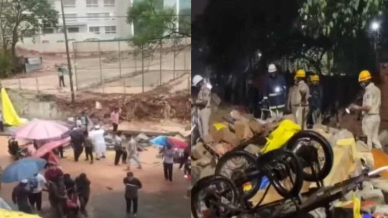 കനത്ത മഴ: ബെംഗളൂരുവിൽ ആശുപത്രിയുടെ മതിലിടിഞ്ഞ് രണ്ട് മലയാളികൾ ഉൾപ്പെടെ ഏഴുപേർ മരിച്ചു
