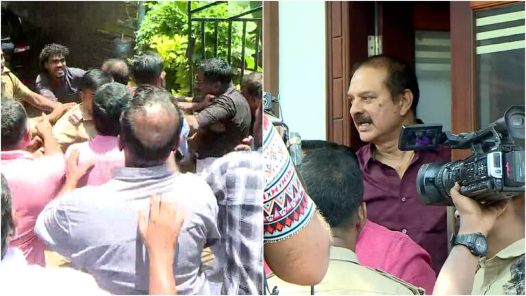 ബിജെപിയുടെ ‘വോട്ടിനു കിറ്റു’കള്‍ തെരഞ്ഞെടുപ്പ് സ്‌ക്വാഡ് പിടിച്ചെടുത്തു;  ഗോഡൗണിലെ മുകളിലെ മുറിയില്‍ നടന്‍ ദേവനും ബി.ജെ.പി നേതാവും; സൂപ്പര്‍മാര്‍ക്കറ്റ് ഉടമ കസ്റ്റഡിയില്‍