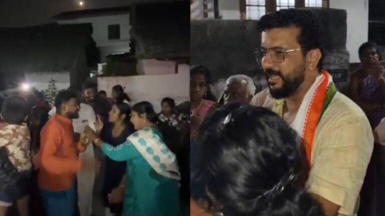 രമേശ് പിഷാരടിയുടെ പ്രചാരണം തടഞ്ഞ് ബിജെപി; വടക്കന്തറയിൽ സംഘർഷം, തിരികെ മടങ്ങി സ്ഥാനാർഥി
