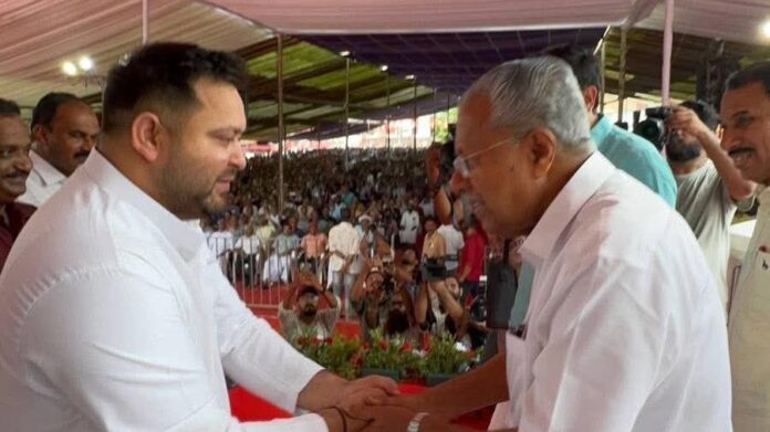 കേരളം വഴികാട്ടി; ബിഹാറിനുവേണ്ടത് ഈ വികസനമാതൃക -തേജസ്വി യാദവ്