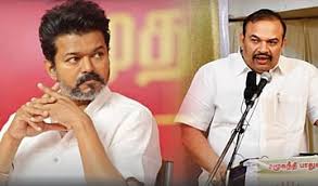 വിജയ് ക്രിസ്ത്യാനിയാണോ? ക്രിസ്ത്യാനികൾ ഉപദ്രവിക്കപ്പെട്ടപ്പോൾ പ്രതികരിച്ചോ? ചോദ്യങ്ങളുമായി തിരുച്ചിറപ്പള്ളിയിലെ എതിരാളി