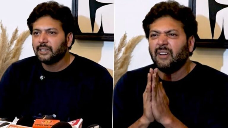 വാർത്താസമ്മേളനത്തിൽ പൊട്ടിക്കരഞ്ഞ് രവി മോഹൻ; ‘വിവാഹമോചനം വരെ അഭിനയമില്ല, മക്കളെ കാണാൻ അനുവദിക്കുന്നില്ല’