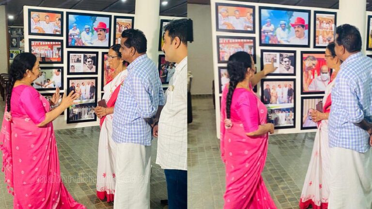 ടി.കെ ഗോവിന്ദൻ കോടിയേരി ബാലകൃഷ്ണന്റെ വീട്ടിൽ; സന്ദർശനം ഭാര്യ കെ.പി. രമണിക്കൊപ്പം
