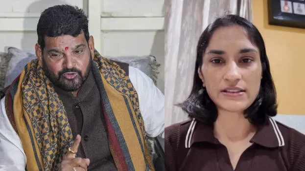 ‘ബ്രിജ് ഭൂഷൺ പീഡിപ്പിച്ചവരിൽ ഒരാൾ ഞാൻ’ കരിയർ തകർക്കാൻ നീക്കമെന്ന് വിനേഷ് ഫോഗട്ടിന്റെ കണ്ണീരോടെയുള്ള വെളിപ്പെടുത്തൽ