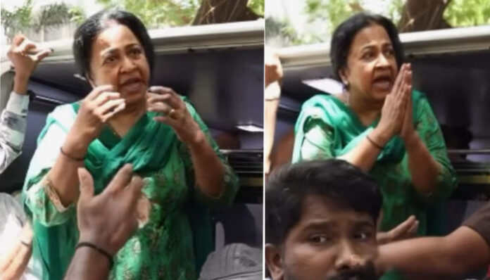 'ദയവ് ചെയ്ത് ഇത് നിർത്തിക്കോ..'; അന്തരിച്ച നടൻ ഭാ​ഗ്യരാജിന്റെ മൃതദേഹം പുറത്തെടുക്കാൻ പറ്റാത്ത നിലയിലേക്ക് മാധ്യമങ്ങൾ വളഞ്ഞു; സംഭവം കൈവിട്ടതോടെ മാധ്യമപ്രവർത്തകർക്ക് മുന്നിൽ കൈകൂപ്പി നിന്ന് നടി രാധിക; ചർച്ചയാക്കി സോഷ്യൽമീഡിയ
