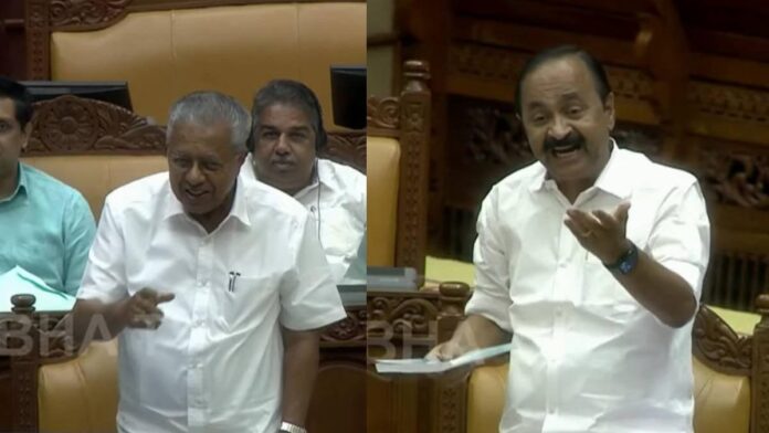 ‘വിചിത്രവാദം’, ധവളപത്രത്തിൽ സതീശനെതിരേ പിണറായി, വായിച്ചു നോക്കാതെ മറുപടിയെന്ന് മുഖ്യമന്ത്രി- പോര്