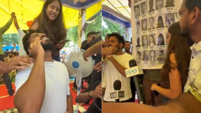 'ഗാന്ധിജിയിൽ നിന്ന് പഠിച്ച പാഠം, പാറ്റകൾ വിജയിച്ചു, ജനാധിപത്യവും'; മരിച്ചവരുടെ ചിത്രം ഉയർത്തി ദീപ്കെ