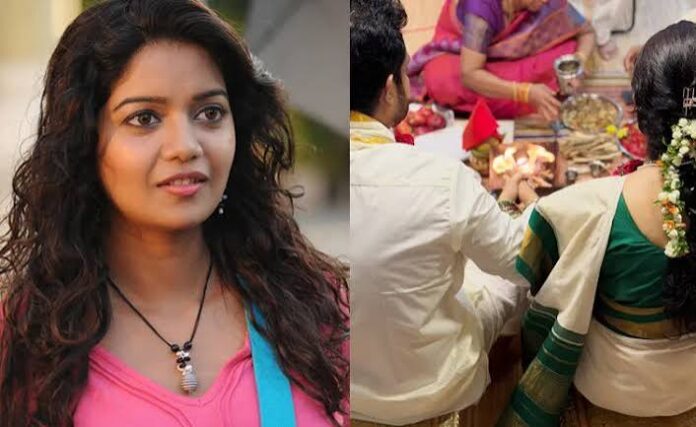 actress-colors-swati-reddy-marries-telugu-director-srikanth-nagothi-wedding-photos-viral