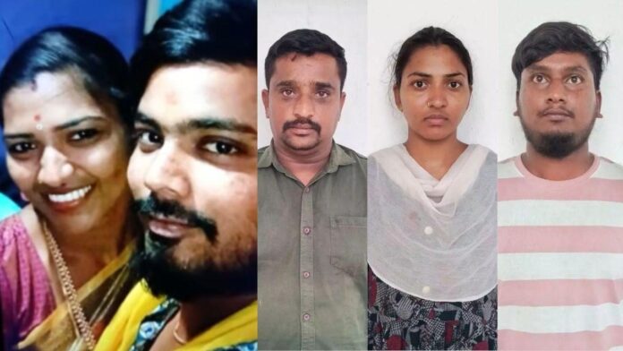 ടെറസിൽനിന്ന് തള്ളിയിട്ടു, പരിക്കേറ്റ ഭർത്താവിനെ ടോയ്ലറ്റ് ക്ലീനർ കുത്തിവെച്ച് കൊലപ്പെടുത്തി ഭാര്യ
