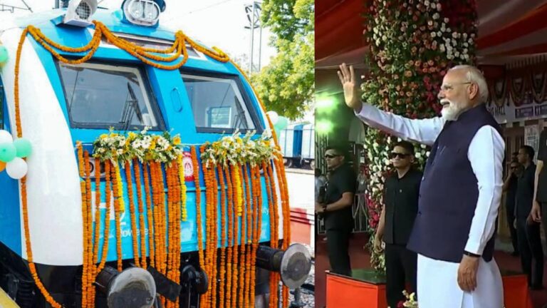 രാജ്യത്തെ ആദ്യ ഹൈഡ്രജൻ ട്രെയിൻ പ്രധാനമന്ത്രി ഫ്‌ളാഗ് ഓഫ് ചെയ്തു; വൻ മുന്നേറ്റം