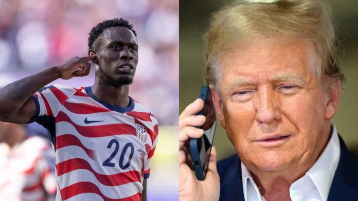 ട്രംപ് വിളിച്ചു; ഫിഫ നിയമം കാറ്റിൽപ്പറത്തി US താരത്തിന്റെ റെഡ്കാർഡ് വെട്ടി, അടുത്ത കളിക്കിറങ്ങും