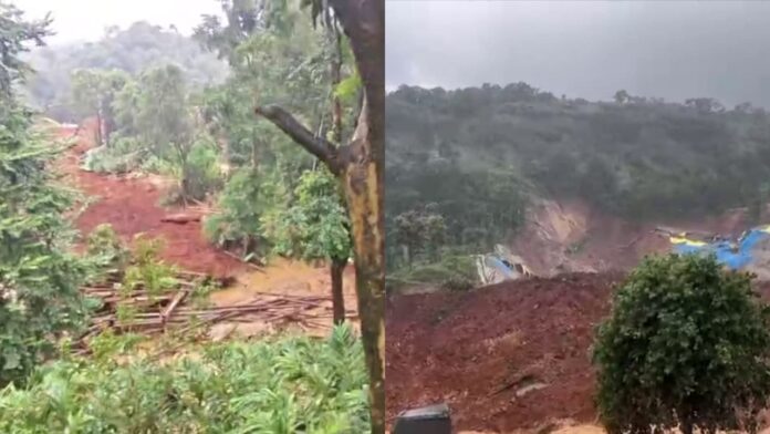 വയനാട് തുരങ്കപാത നിർമ്മാണ മേഖലയിൽ മണ്ണിടിച്ചിൽ; ആളുകൾ കുടുങ്ങിയതായി സംശയം, എന്‍ഡിആര്‍എഫ് ടീം സ്ഥലത്തേക്ക്