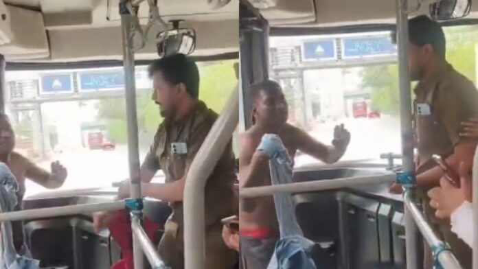 ബസിനകത്ത് യുവതിക്ക് നേരെ ലൈംഗിക അതിക്രമം, ബസ് നിർത്തിയിട്ട് യുവാവിനെ കൈകാര്യം ചെയ്ത് ഡ്രൈവർ